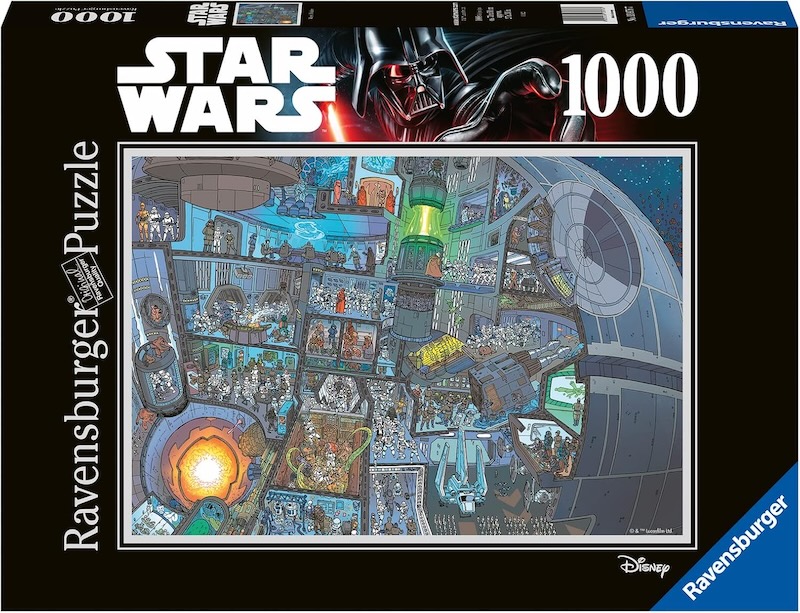 1000 pièces puzzle - Ravensburger - Where's Wookie
