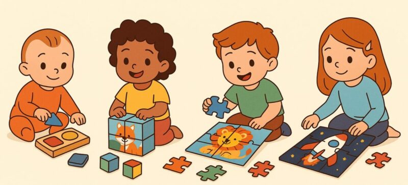 Guide d’âge pour les puzzles