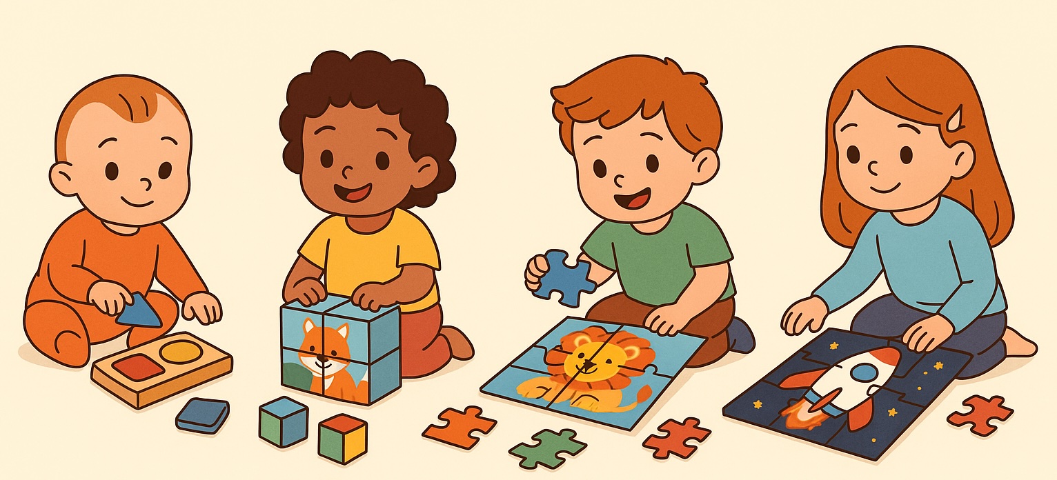 Guide d'âge puzzle