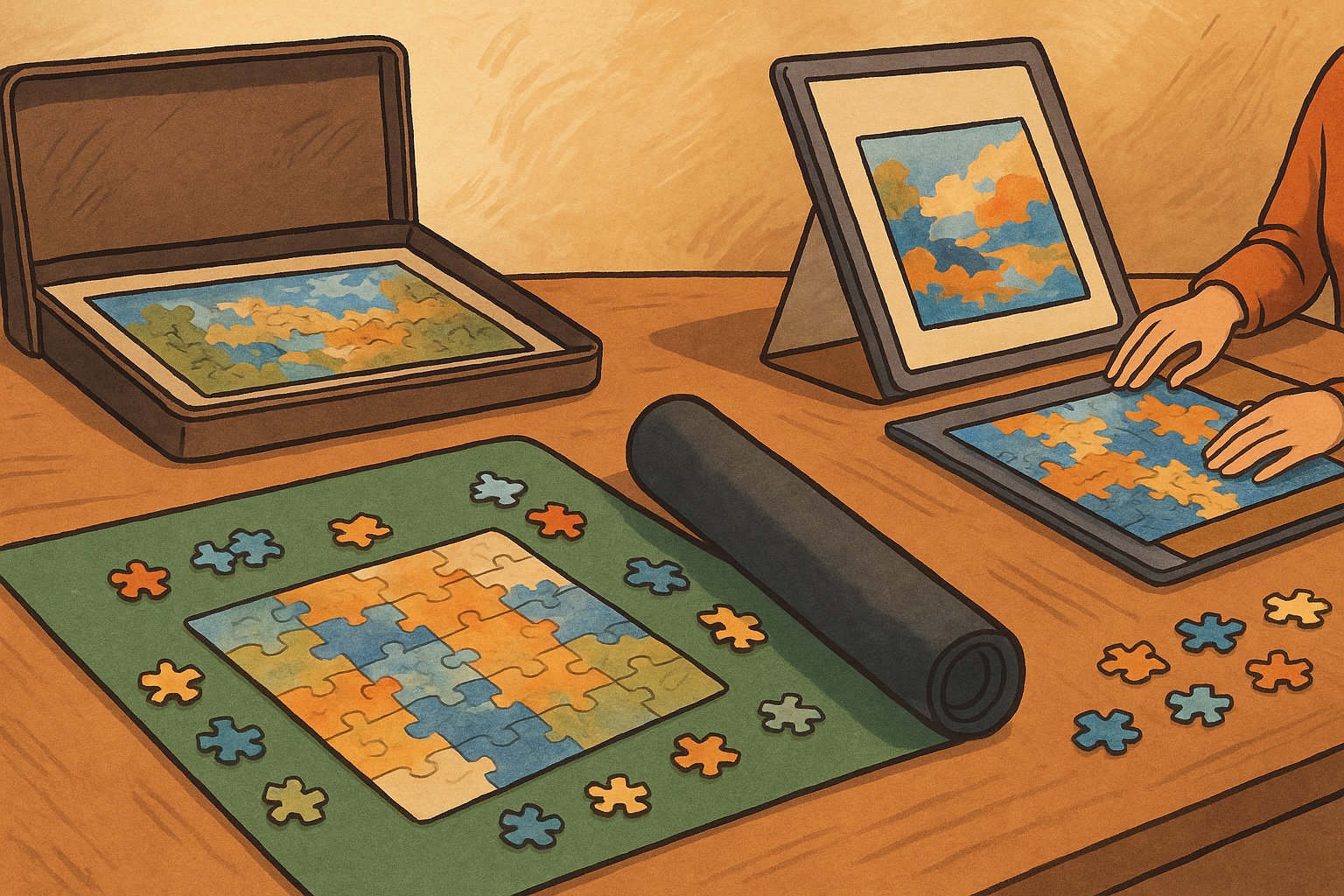 Tapis de puzzle