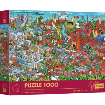 Trefl puzzles de Tri-City pour les 40 ans