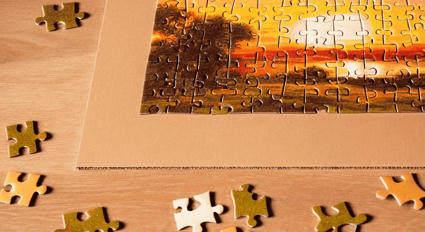 Puzzle en carton