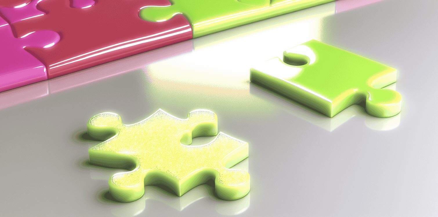 Puzzle en plastique