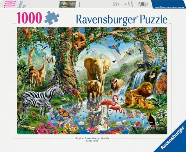 Ravensburger puzzle 1000 pièces - Adventures in the Jungle