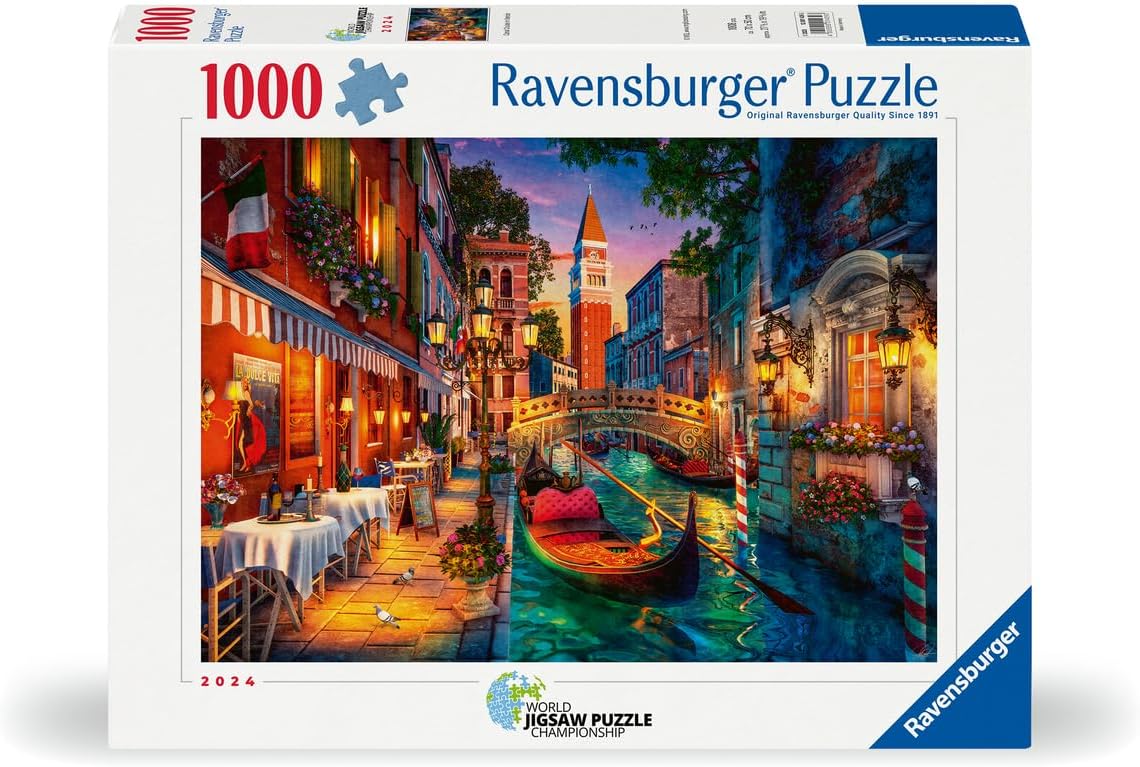 Ravensburger puzzle 1000 pièces - Croisière sur Les canaux à Venise