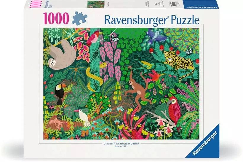 Ravensburger puzzle 1000 pièces - Forêt tropicale magique