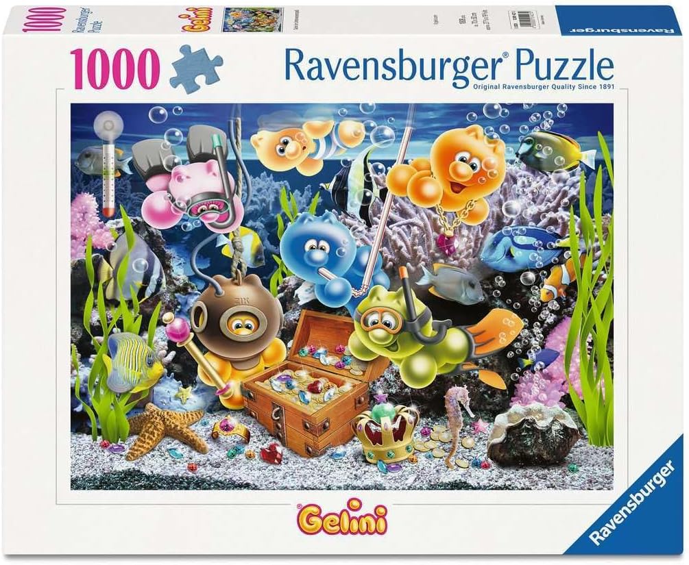 Ravensburger puzzle 500 pièces - Gelini dans le plaisir sous-marin