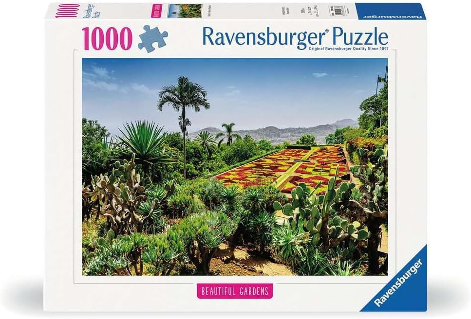 Ravensburger puzzle 1000 pièces - Jardin botanique, Madère
