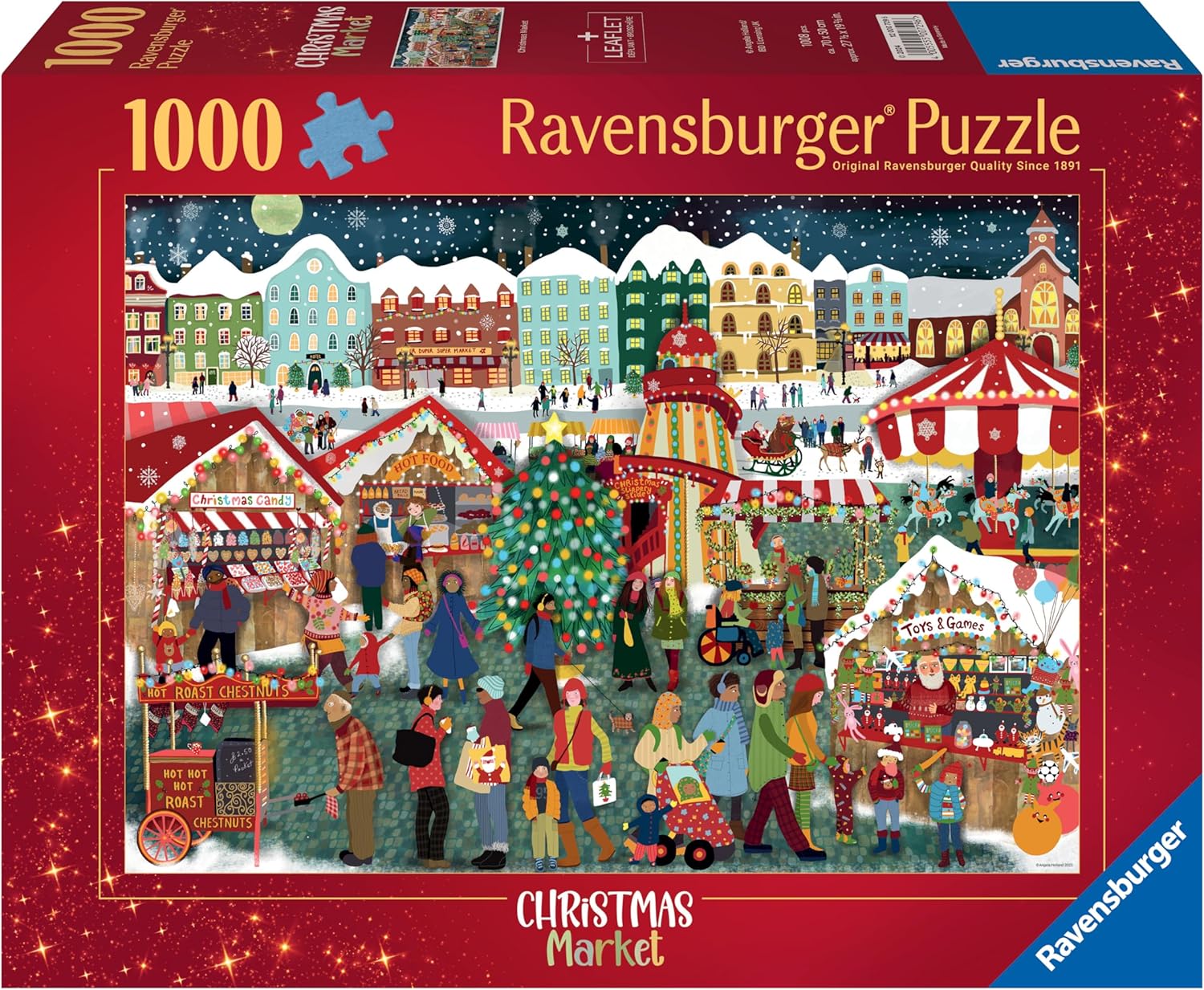 Ravensburger puzzle 500 pièces - Le marché de Noël