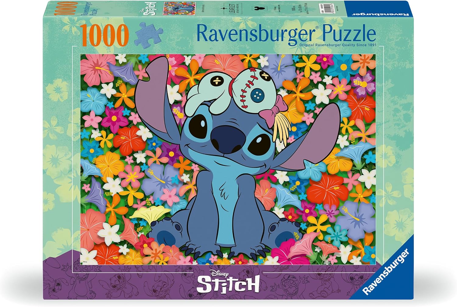 Ravensburger puzzle 500 pièces - Stitch et Souillon
