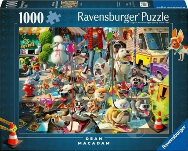 Ravensburger puzzle 1000 pièces - The Dog Walker