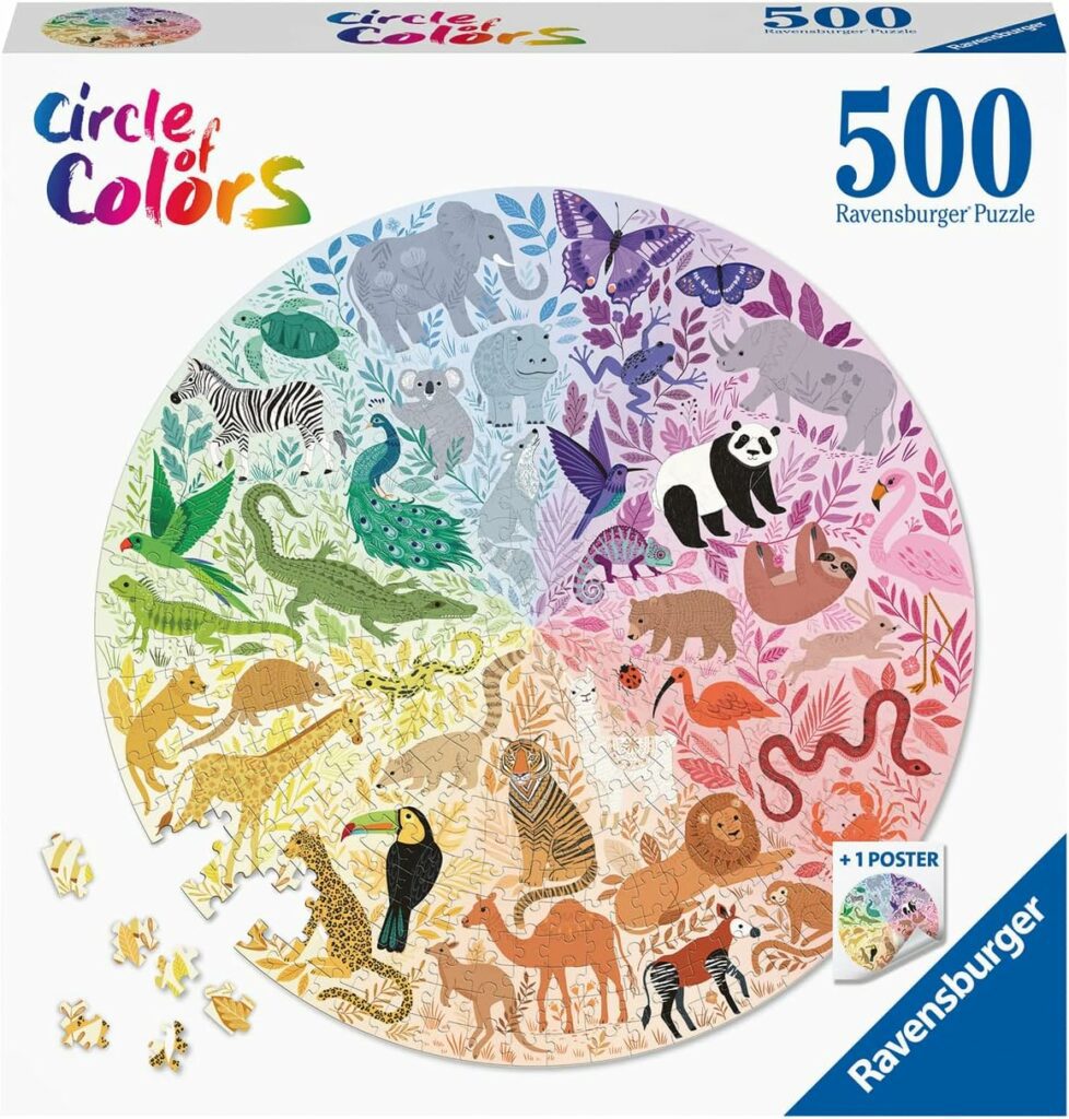 Ravensburger puzzle 500 pièces - animaux