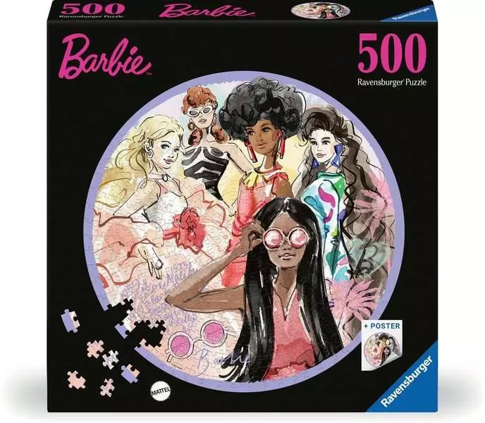 Ravensburger puzzle 500 pièces - L'icône du style depuis 1959 / Barbie