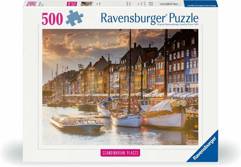 Ravensburger – Coucher de soleil à Copenhague, 500 pièces