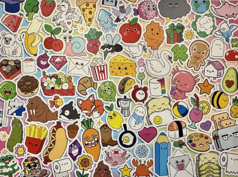 Ravensburger puzzle 500 pièces - Cute Kawaii Chaos