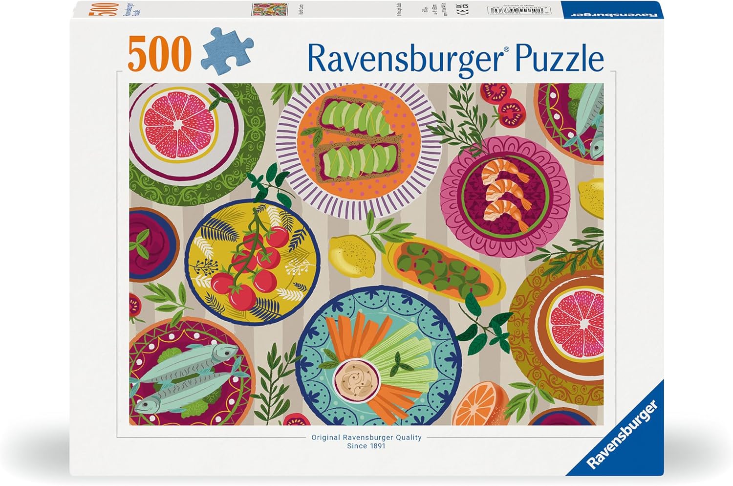 Ravensburger puzzle 500 pièces - Délicieux Pique-Nique