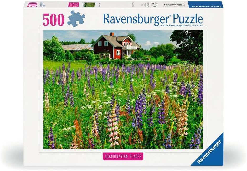 Ravensburger puzzle 500 pièces - Ferme en Suède