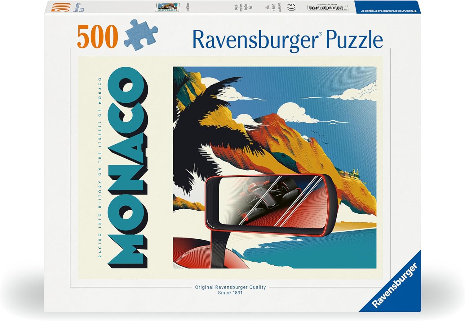Ravensburger puzzle 500 pièces - Formule 1, Monaco