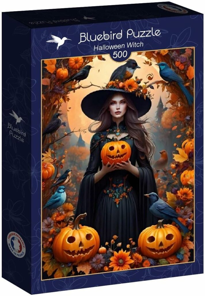 Puzzle 500 - Sorcière d'Halloween