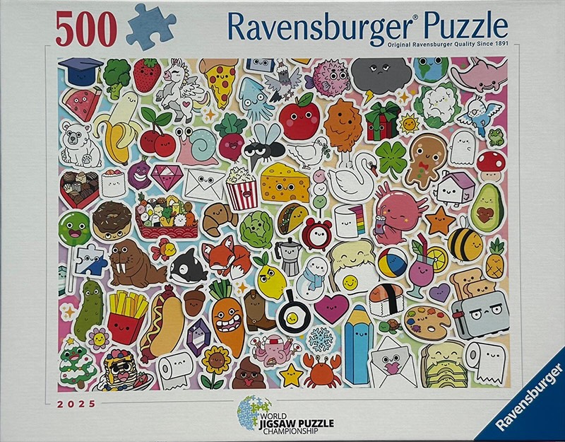 Ravensburger puzzle 500 pièces - Cute Kawaii Chaos