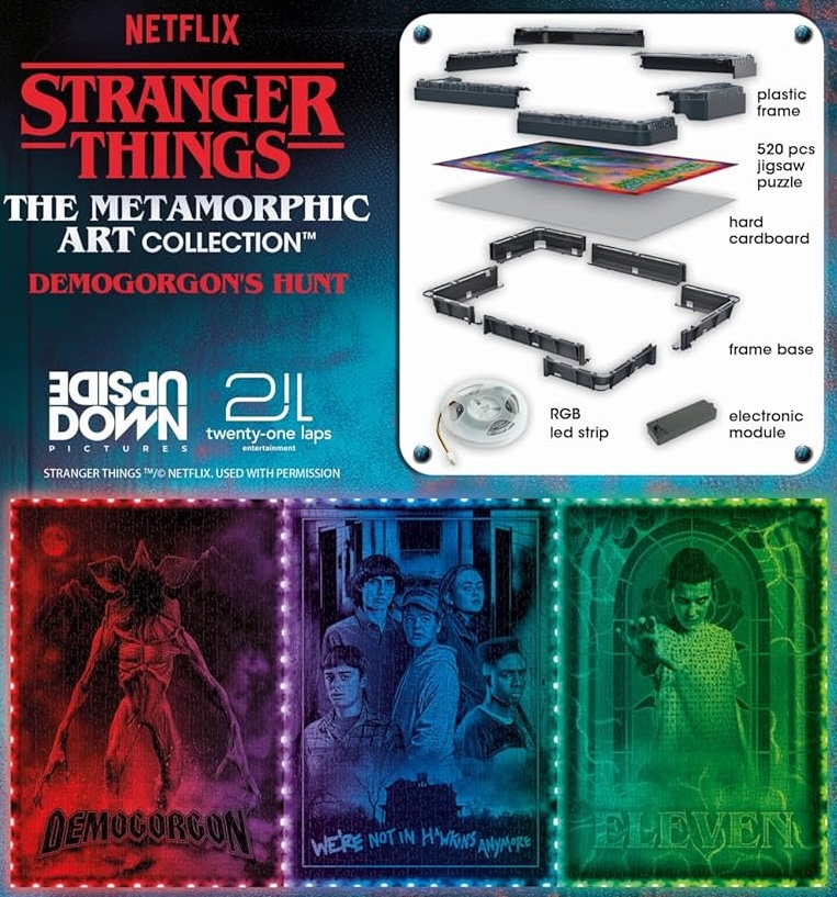 Stranger Things - The Metamorphic Art Collection - Démogorgon dos