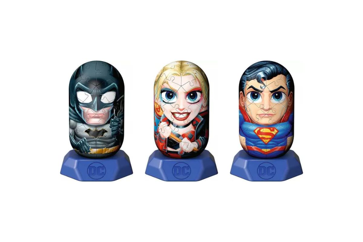 Hylkies DC: Batman, Harley Quinn et Superman