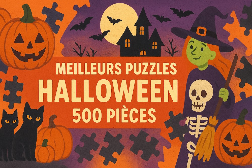 Les meilleurs puzzles Halloween à 500 pièce