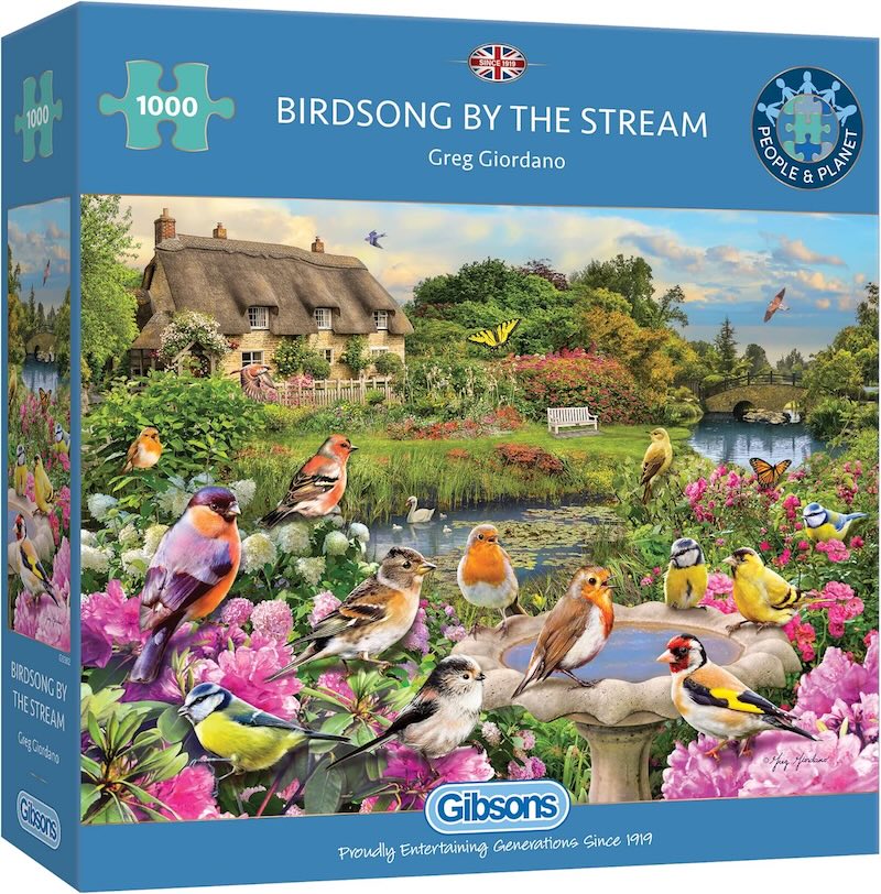 Gibsons 1000 pieces - Oiseau
