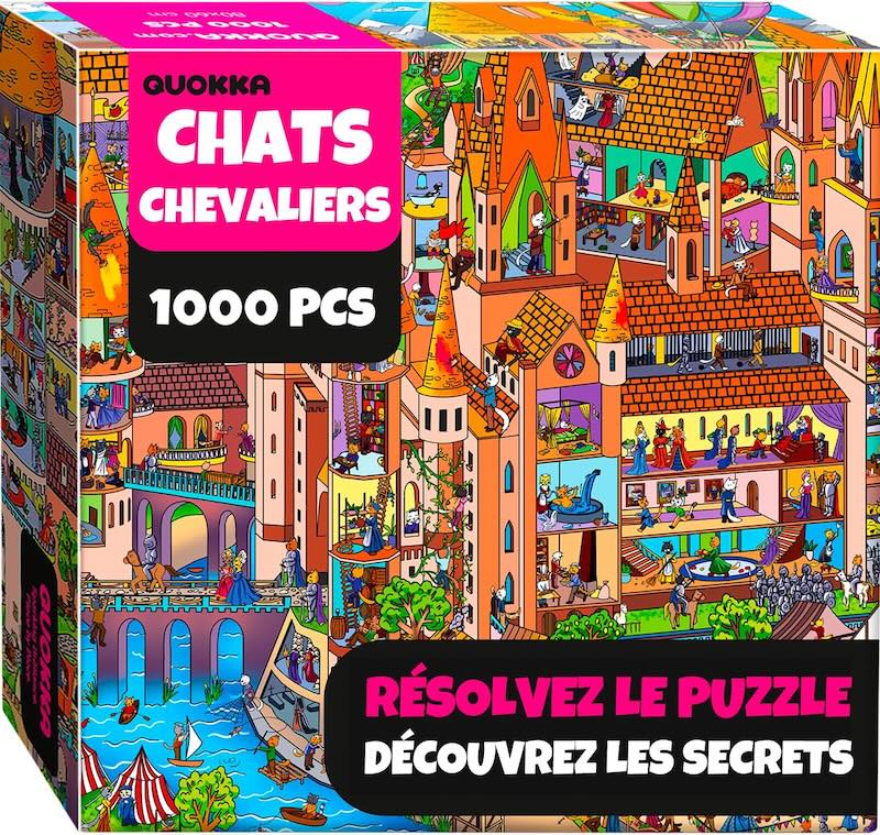 Quokka 1000 pièces - Chats Chevaliers