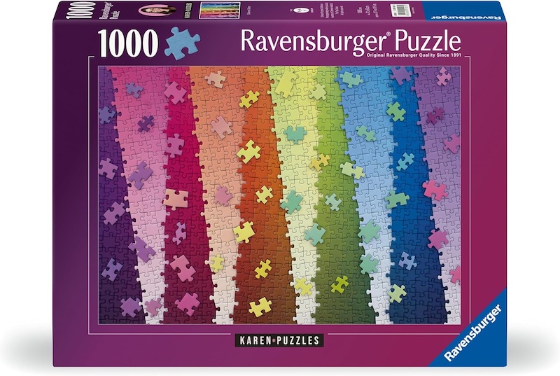 Ravensburger 1000 pièces - Couleurs sur couleurs