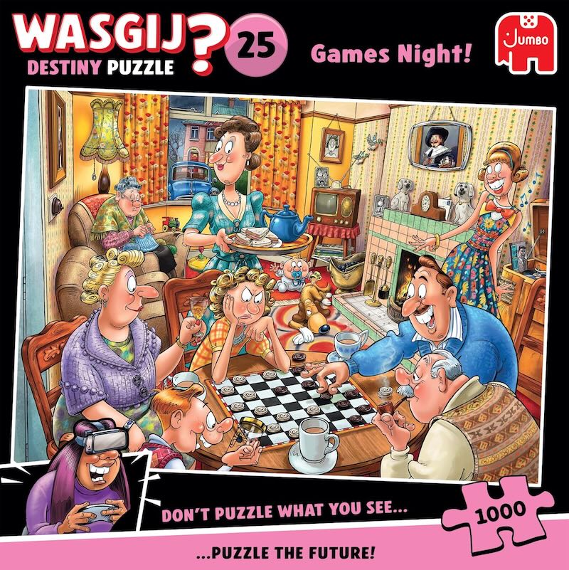 1000 pièces puzzle - Wasgij? - Games Night!