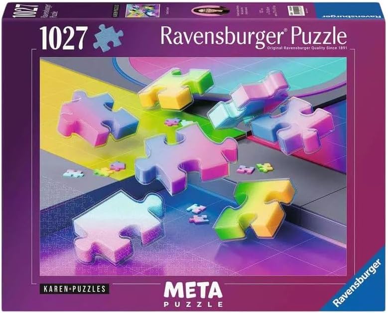 Ravensburger 1027 pièces - Puzzle meta cascade dégradé
