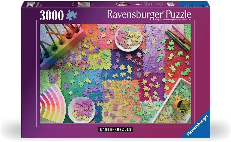 Ravensburger 3000 pièces - Puzzles Colorés