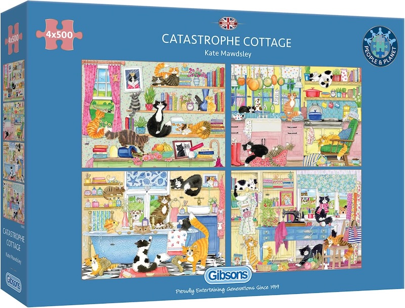 Gibsons 4x500 pieces - Catastrophe Cottage