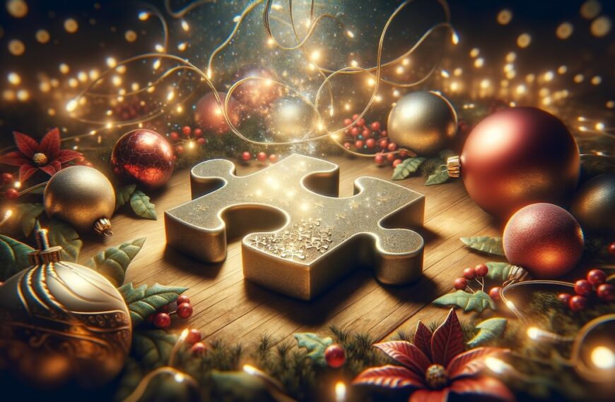 Pièce de puzzle de Noël
