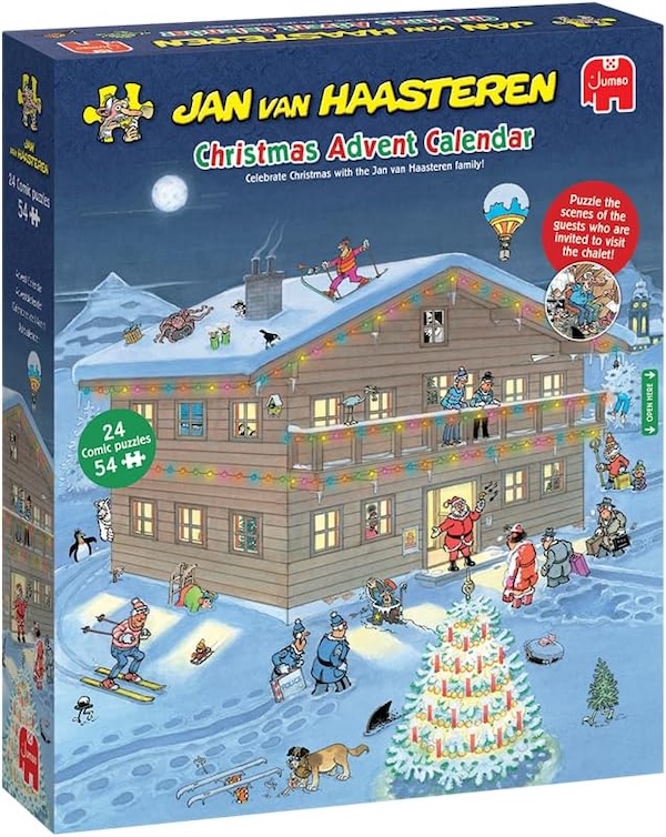 Calendrier de l'avent puzzle - Jan Van Haasteren