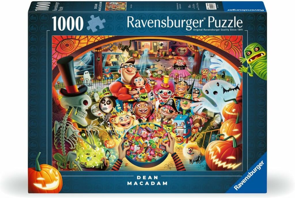 Ravensburger 1000 pièces - "Des bonbons ou un sort!"