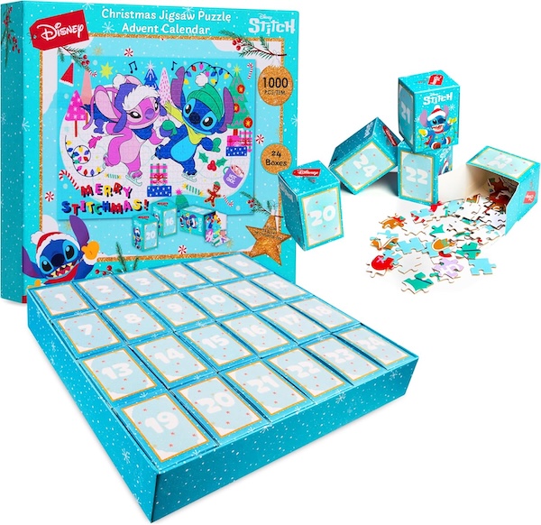Calendrier de l'avent puzzle - Disney Stitch