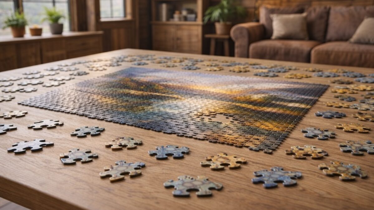 Plateau de puzzle - Ravensburger - Rue des Puzzles