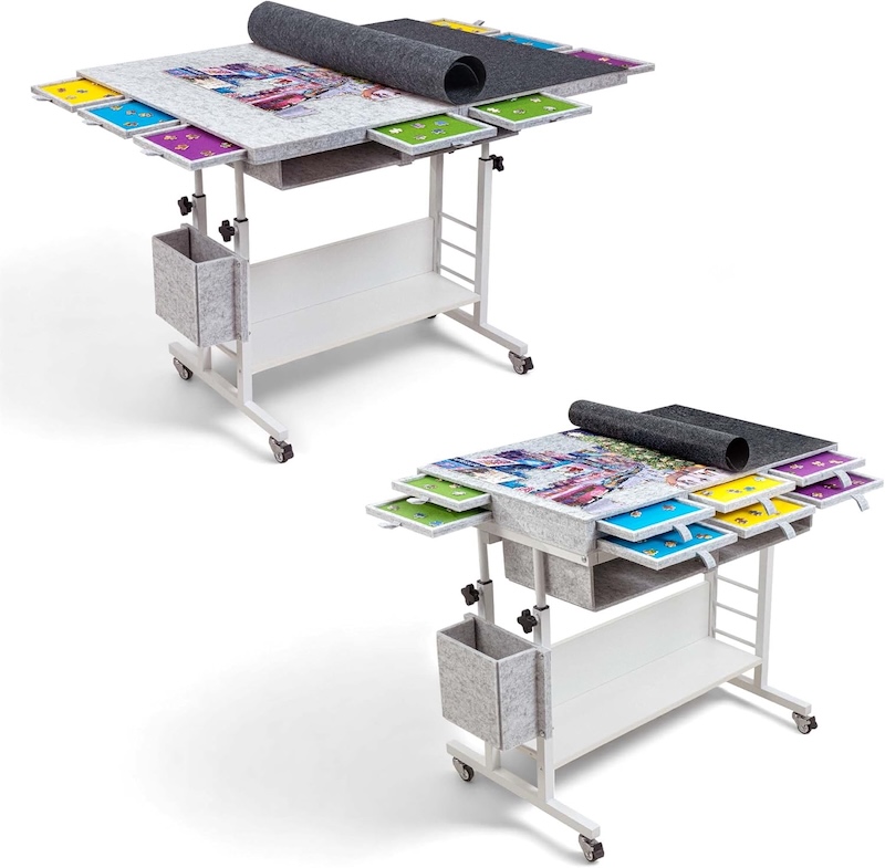 Tektalk - Table de puzzle pliable en feutre