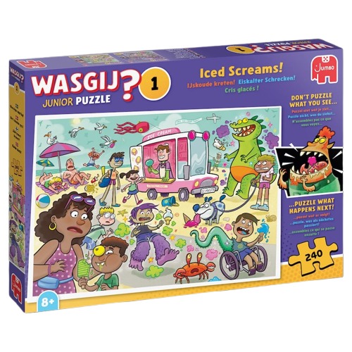 240 pièces puzzle - Wasgij? - Iced Screams!