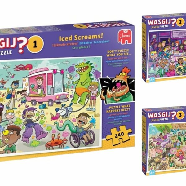 Wasgij? Junior puzzles 1, 2 et 3