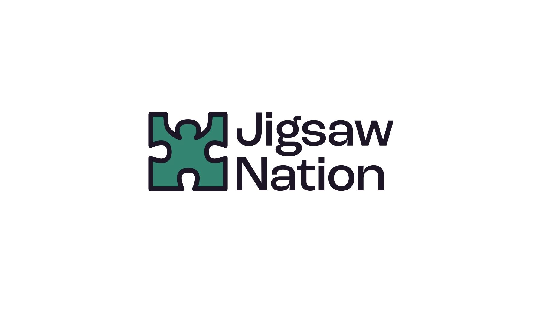 Jigsaw Nation logo, puzzle brand