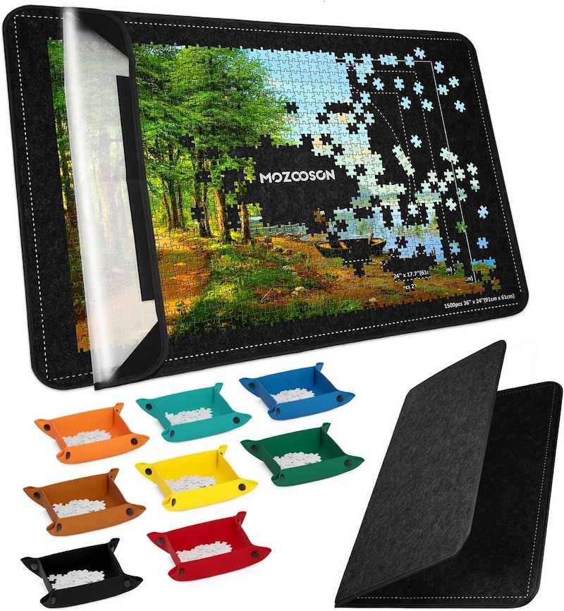 Mozooson - planche de puzzle pliable 2000 pièces