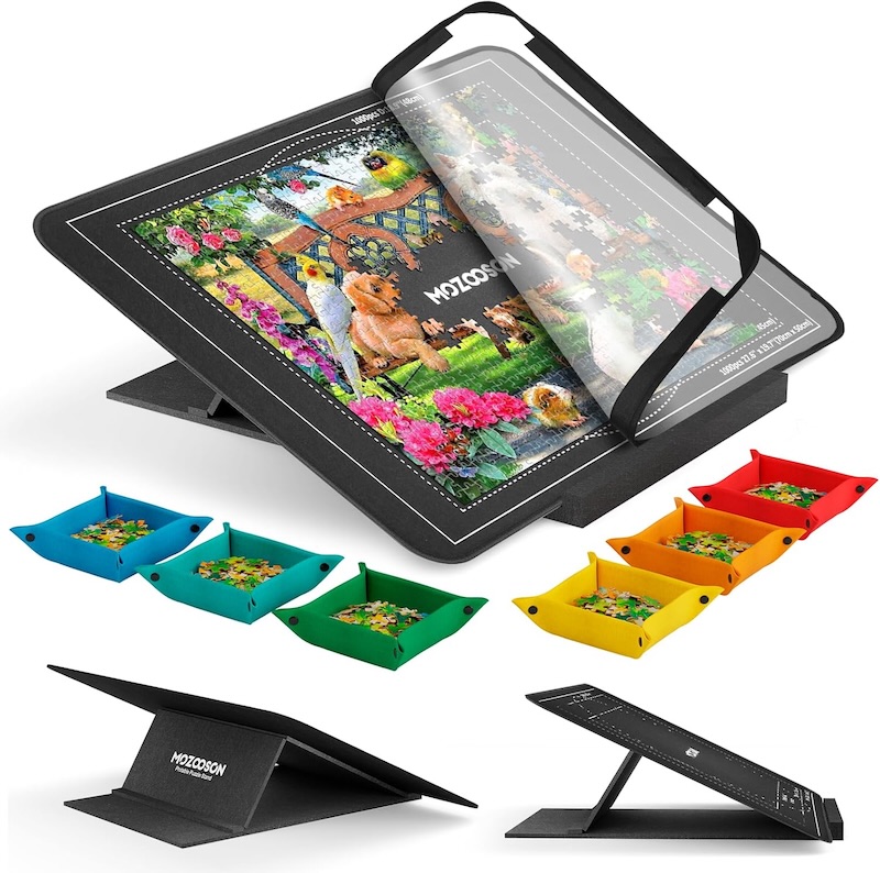 Mozooson - planche de puzzle inclinable