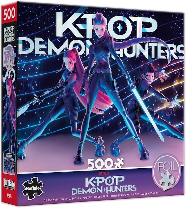 500 pièces puzzle - Buffalo Games - K-Pop Demon Hunters