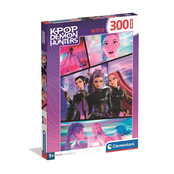 300 pièces puzzle - Clementoni - K-Pop Demon Hunters