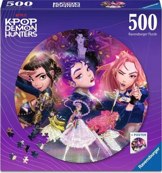 500 pièces puzzle - Ravensburger - K-Pop Demon Hunters