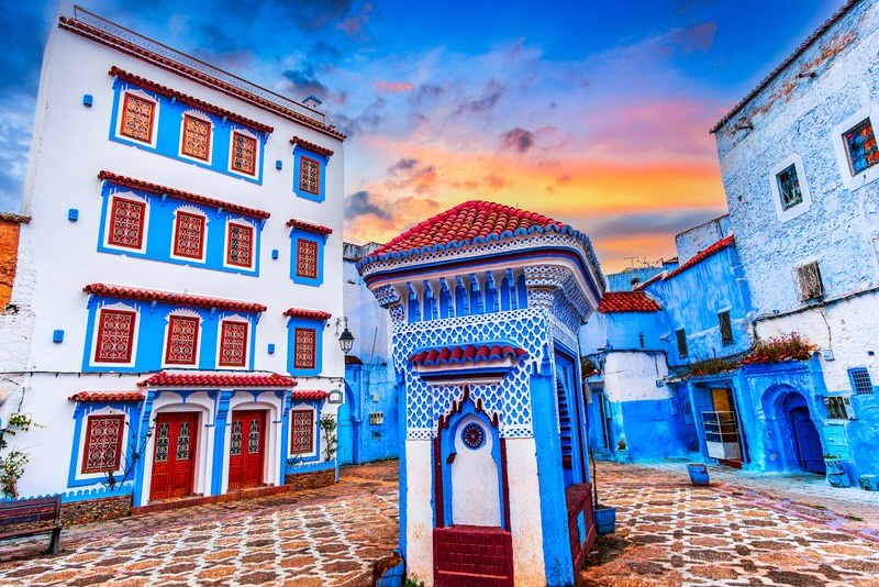 500 pièces puzzle - Ravensburger - Chefchaouen, Morocco