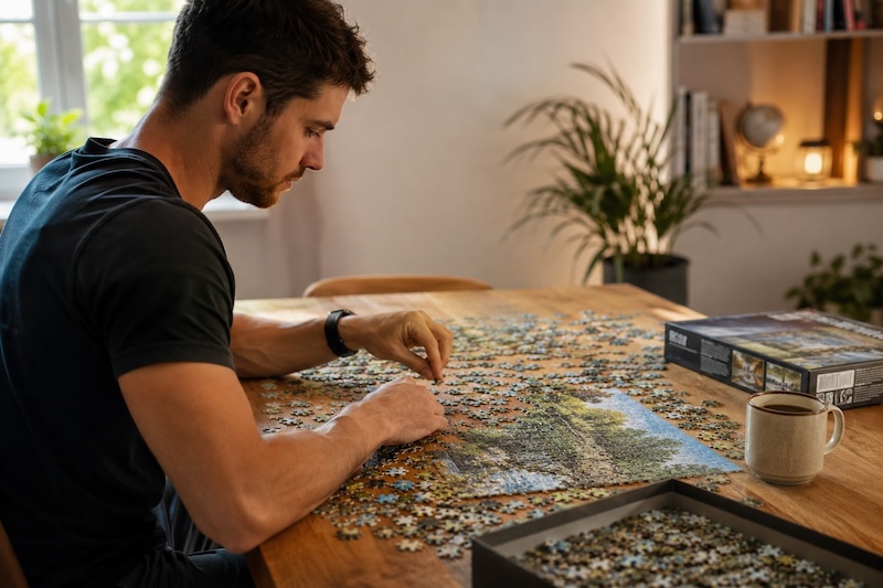 Puzzles et bien-être.